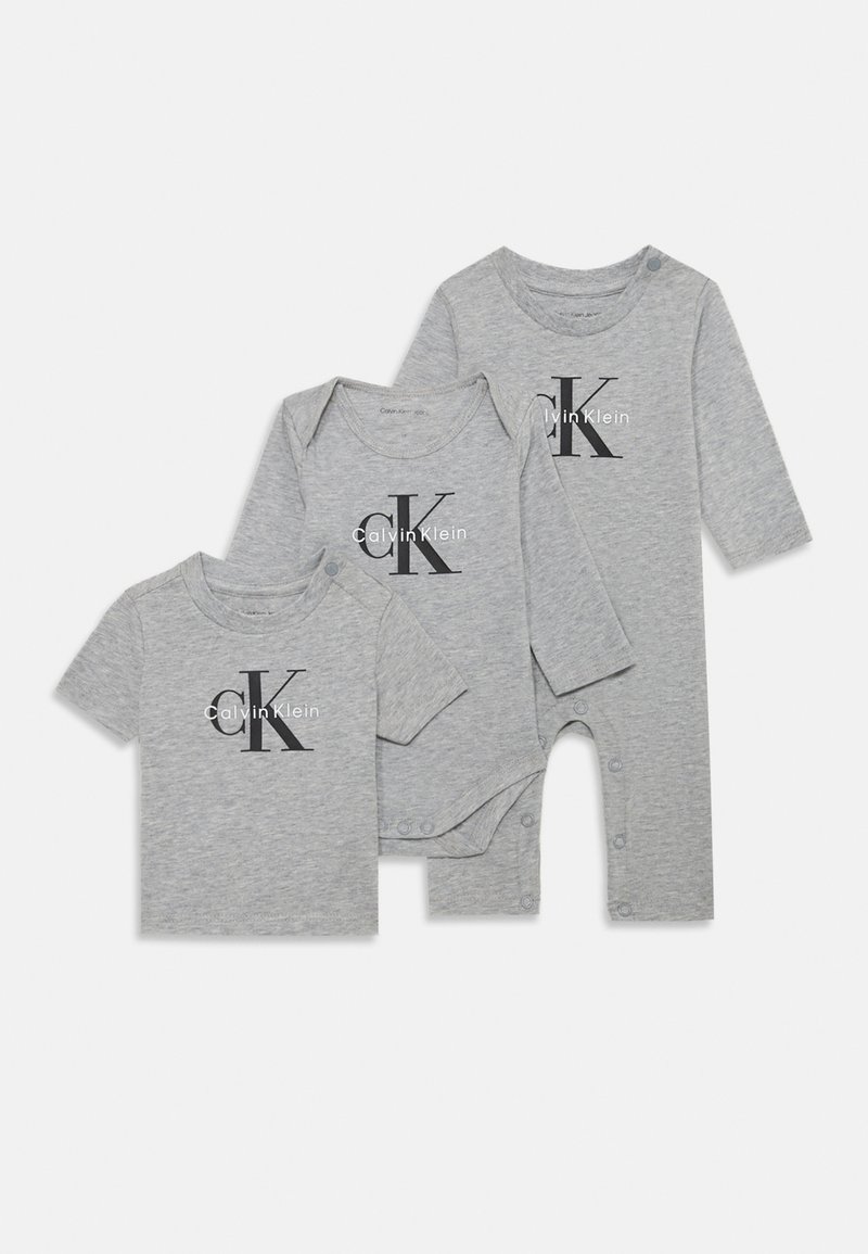 Calvin Klein Jeans MONOLOGO ESSENTIALS GIFT SET UNISEX  - Ολόσωμη φόρμα - grey