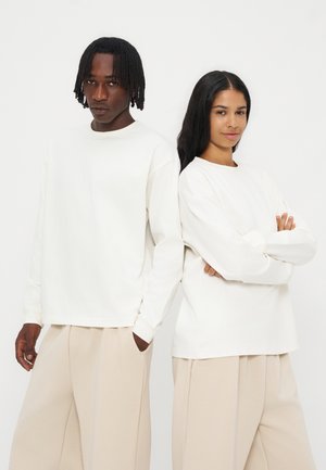 YOURTURN by Zalando, UNISEX REGULAR FIT - Maglietta a manica lunga - off-white