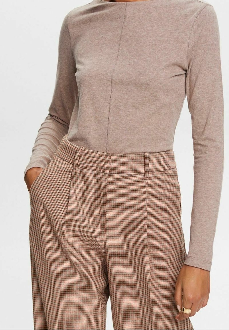Esprit Langarmshirt - light brown