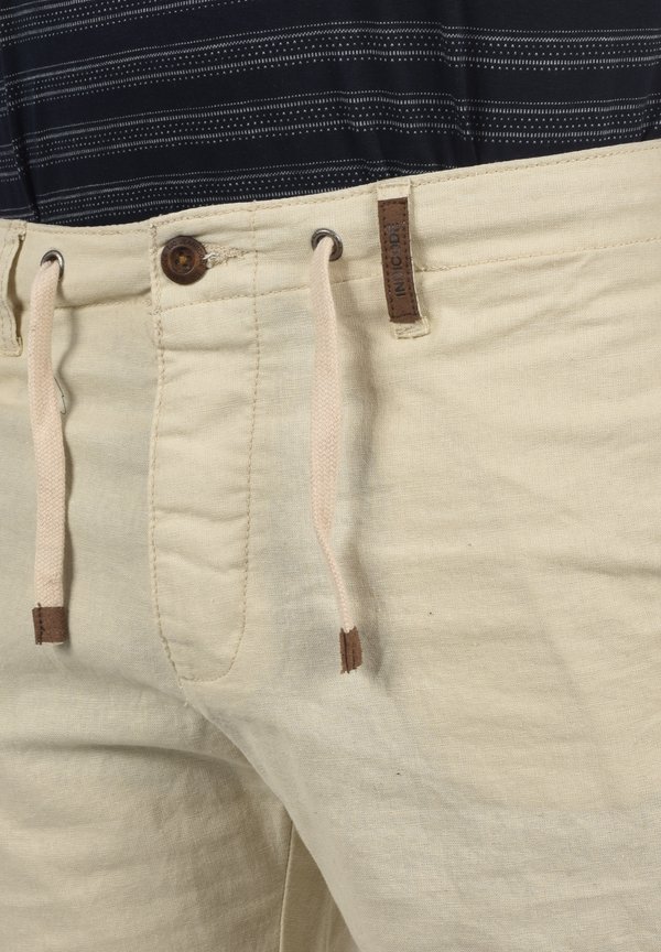 IDMOSES LINEN MIX - Shorts - fog2