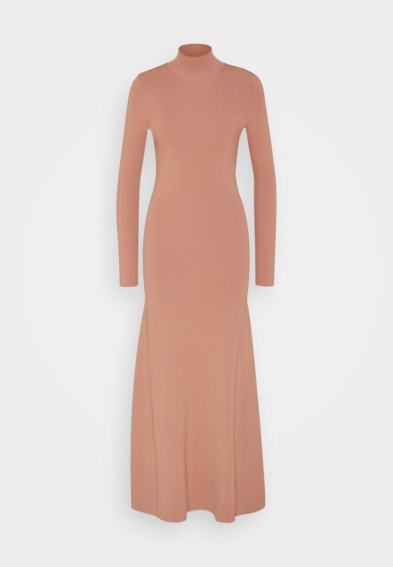 Victoria Beckham Maxi-jurk donkerroze
