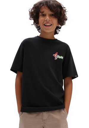 VANS X CRAYOLA VANASAUR SS BOYS - Print T-shirt - crayola/black