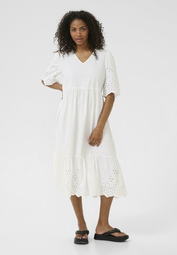 MIDI  - Freizeitkleid - chalk