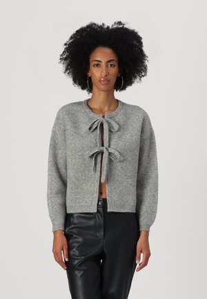 Vero Moda O NECK - Gilet - medium grey