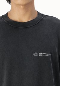 Abercrombie & Fitch VINTAGE LOGO  - T-shirt - bas - casual black acid wash