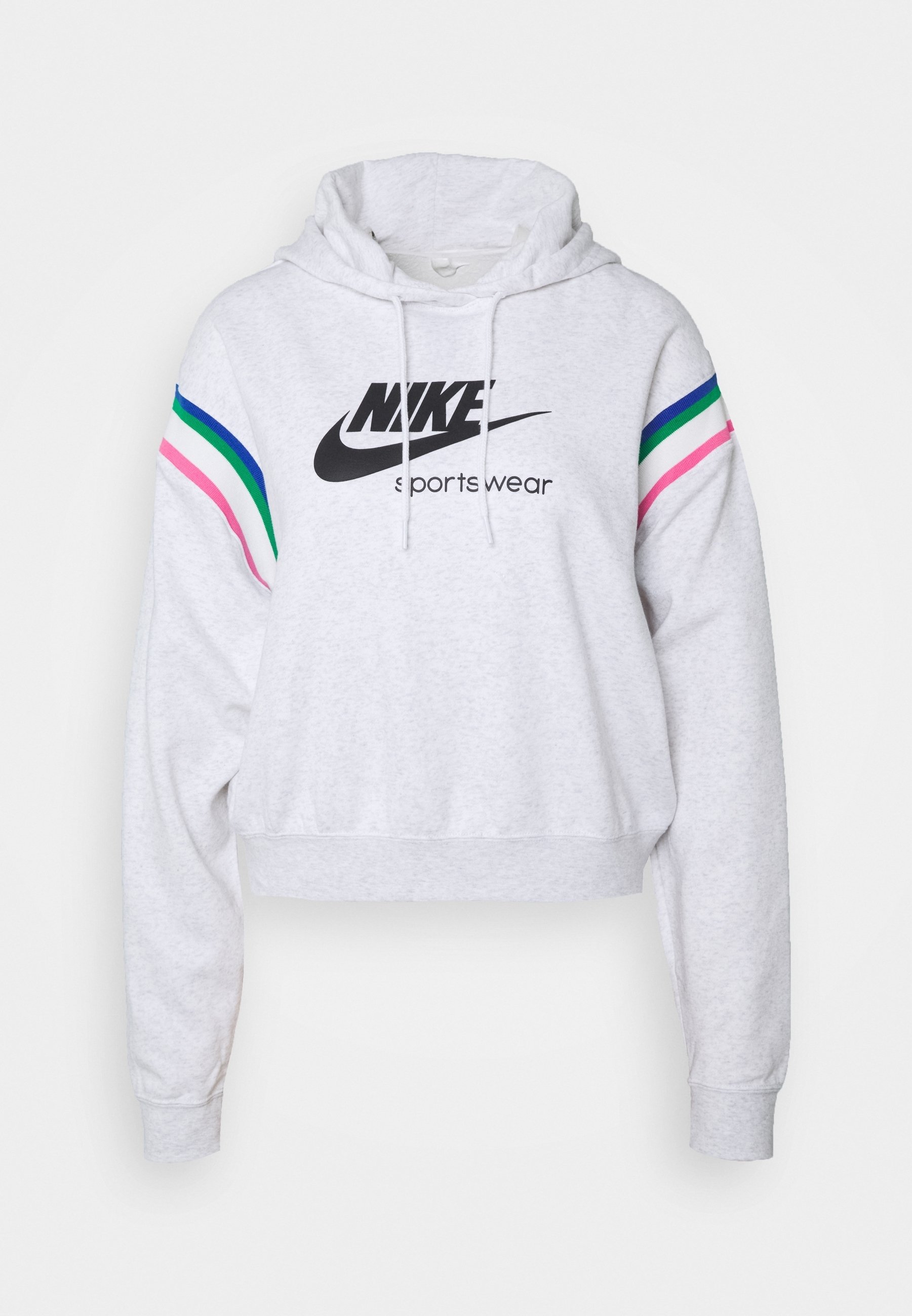 nike sportswear heritage crop hoodie