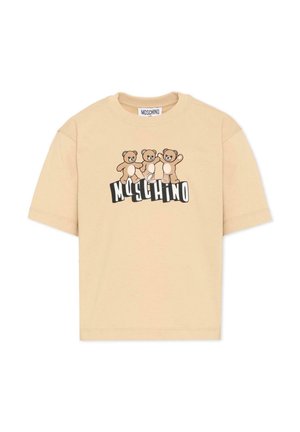 T-shirt print - beige