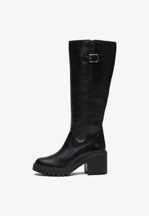 Timberland, STONE HEIGHTS TALL ZIP UP BOOT - Bottes - black full grain