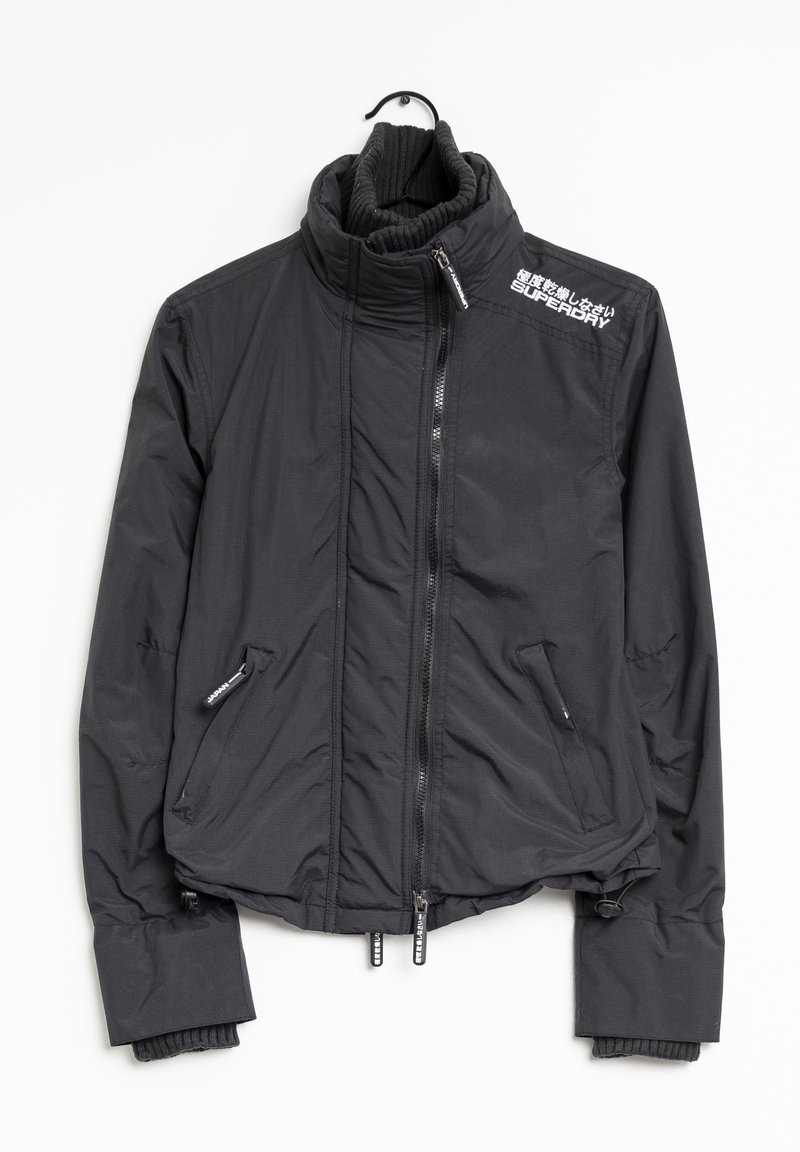 Superdry Light jacket black (Preowned) Zalando.ie