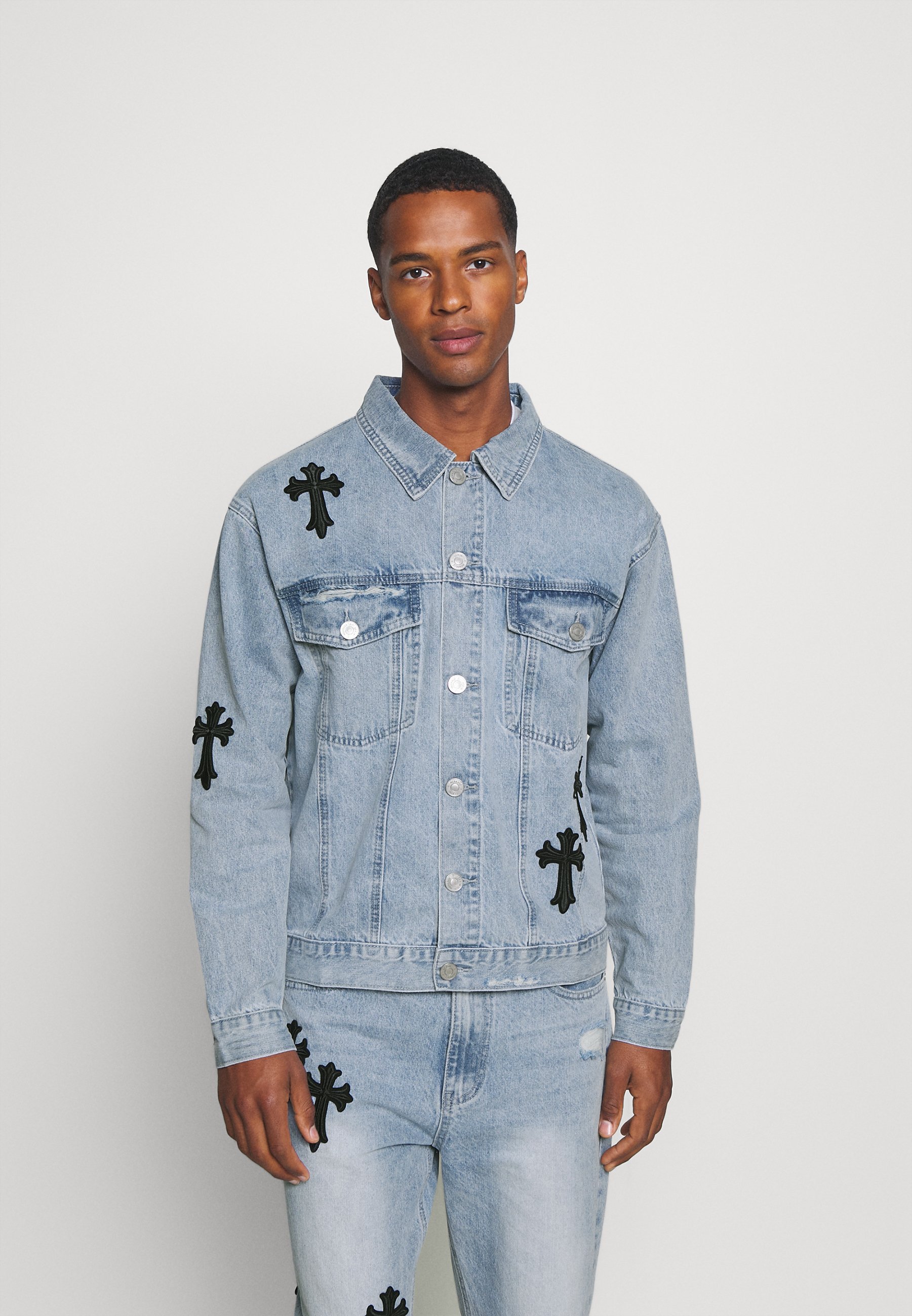 Mennace MIRROR CROSS JACKET - Giacca di 