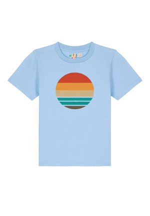 Print T-shirt - blue soul