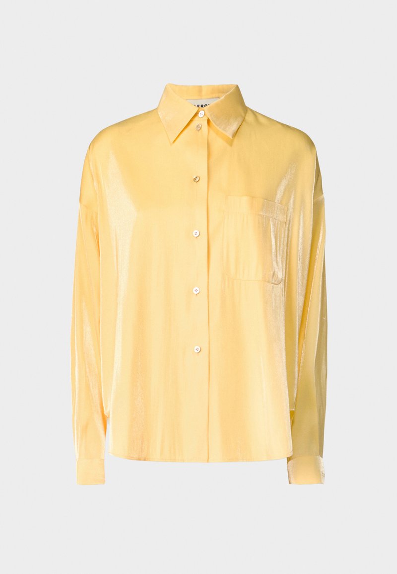 AERON Overhemdblouse geel AERON Overhemdblouse geel