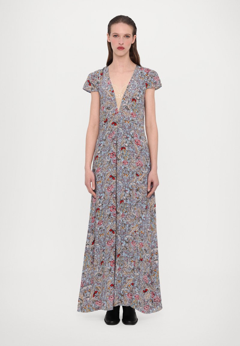 Zadig & Voltaire - RAVIR SOFT BRITISH FLOWERS - Hverdagskjole - mist, Forstør