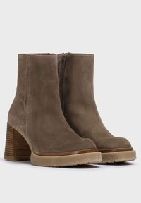 WONDERS GREY MIERA  - Botines de tacón - brown