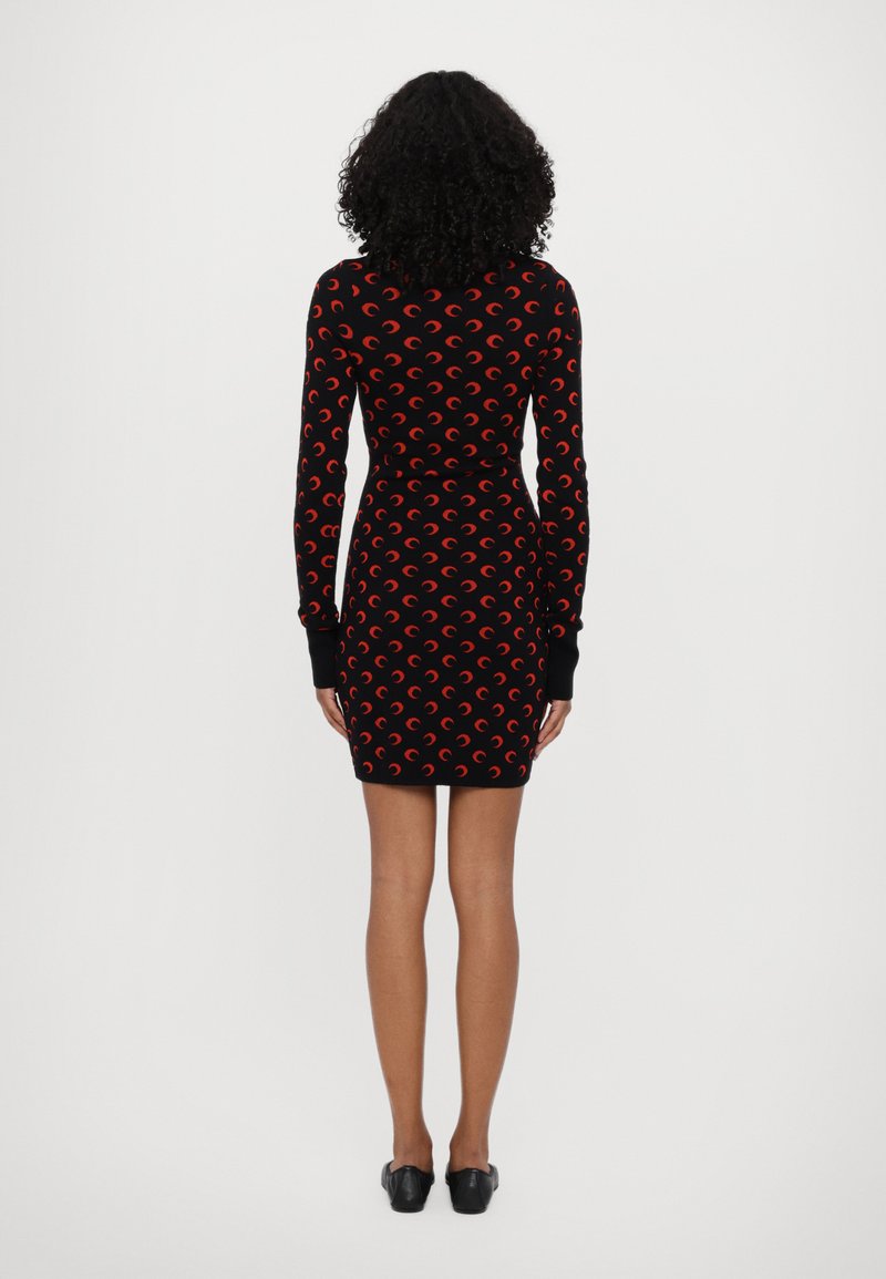 Meimeij Abito donna in misto viscosa stretch - Nero