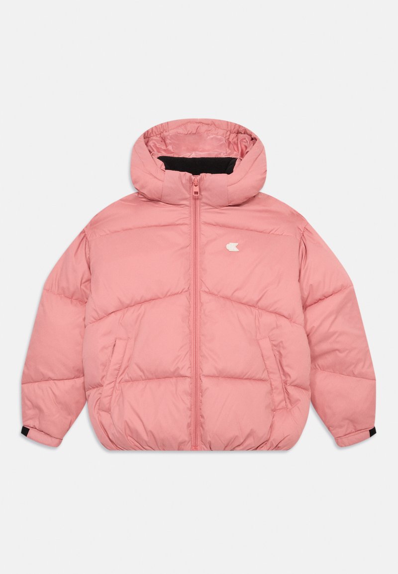 Calvin Klein Jeans PUFFER JACKET - Winter jacket - brandied apricot