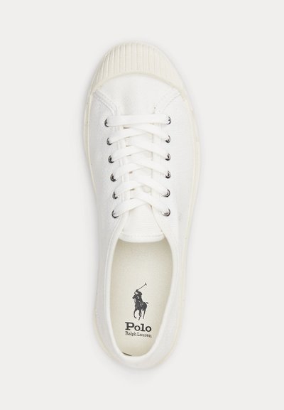 Polo Ralph Lauren ESSENCE 100 CANVAS CAP-TOE SNEAKER - Sportcipő - deckwash white