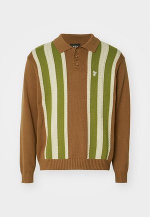 HUF CAMBRIDGE  - Džemper - mud