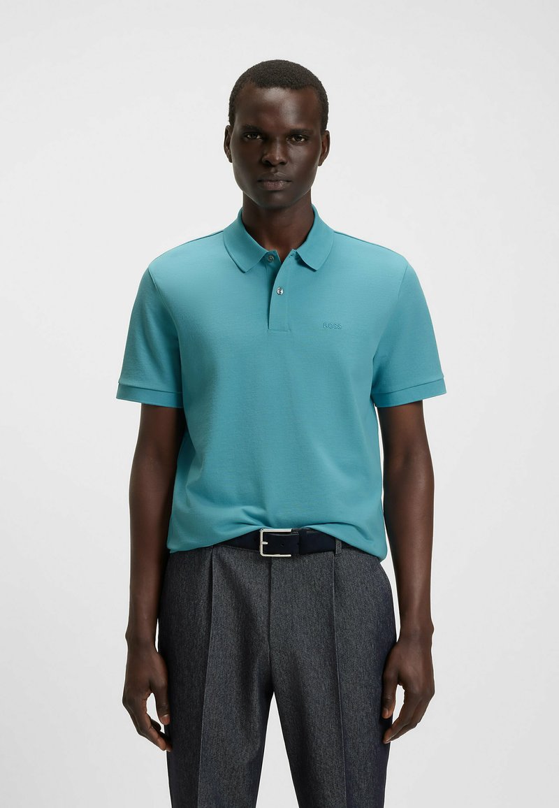 BOSS PALLAS - Polo - light blue three