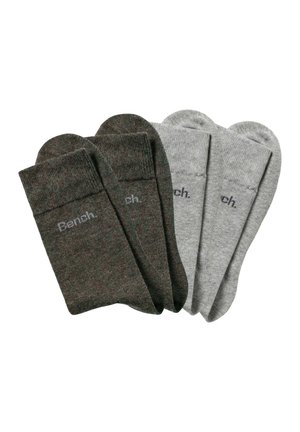 4 PACK - Socken -  anthrazit meliert grau meliert