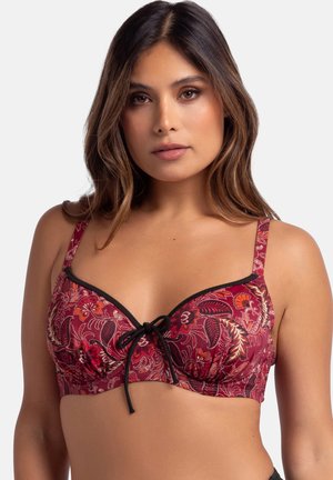 MIQUELA NON PADDED - Bikinio viršutinė dalis - red