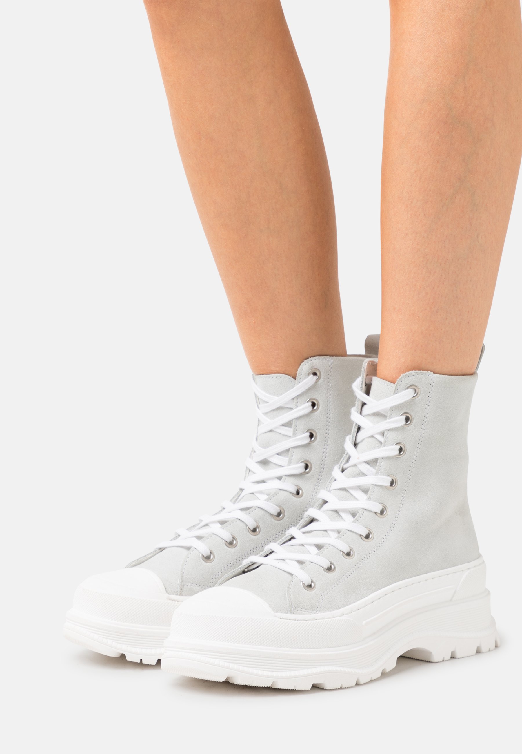 Zign LEATHER - Platform ankle boots 