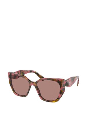Prada Lunettes de soleil - totroise cognac begonia/light brown