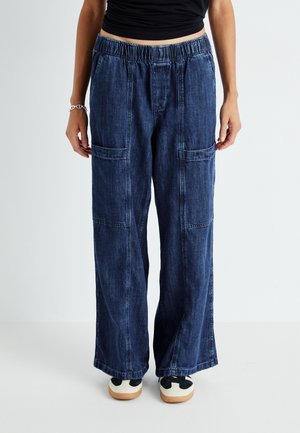 UTILITY EASY MALA - Wide Leg - dark indigo