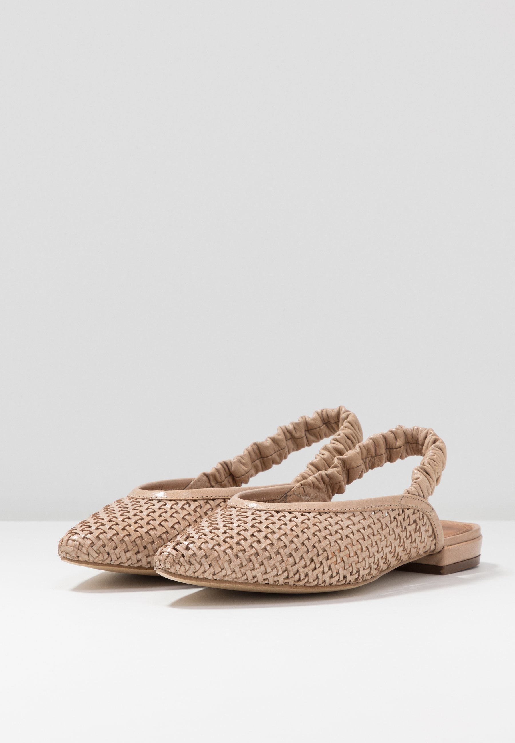 EDITED GOTJE - Ballerina med hælstøtte - beige/latté EDITED GOTJE - Ballerina med hælstøtte - beige/latté