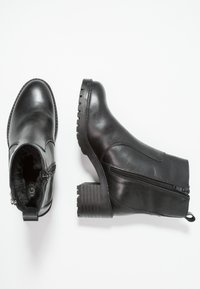 Zign Botines con plataforma - black