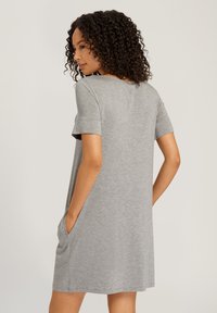 Hanro NATURAL ELEGANCE - Camicia da notte - grey melange