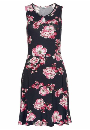 Beach Time Day dress - marine bedruckt