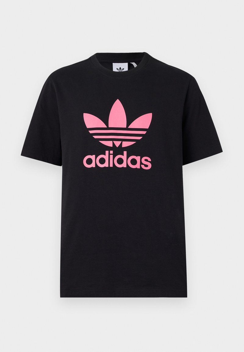 adidas Originals T-shirt print zwart adidas Originals T-shirt print zwart