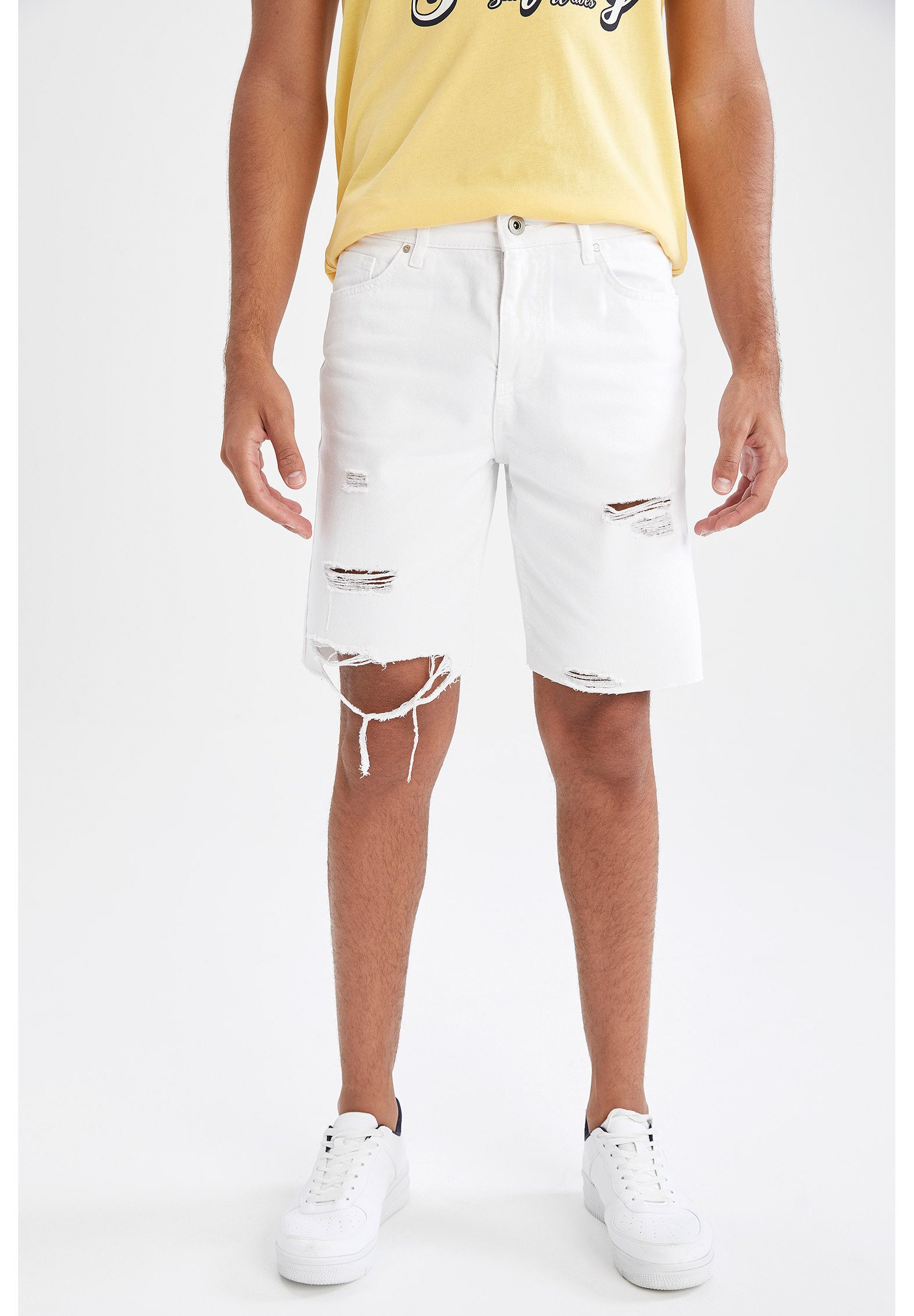 Jack \u0026 Jones CHRIS ORIGINAL - Denim shorts - blau/blue - Zalando.de