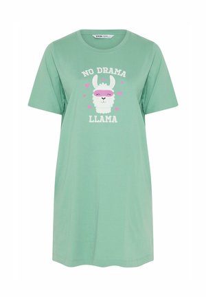 Yours Clothing, PLUS SIZE NIGHTDRESSES & CHEMISES. - Nachtjapon - green
