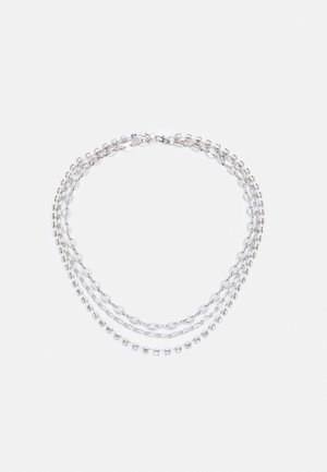 MIXED LINK MULTIROW CHAINS UNISEX - Halskette - silver-coloured