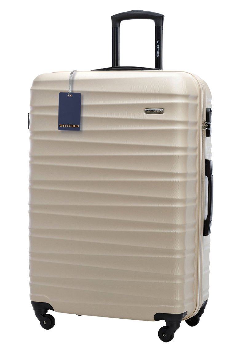 WITTCHEN LARGE SUITCASE WITH LUGGAGE TAG - Zavazadlo - beige
