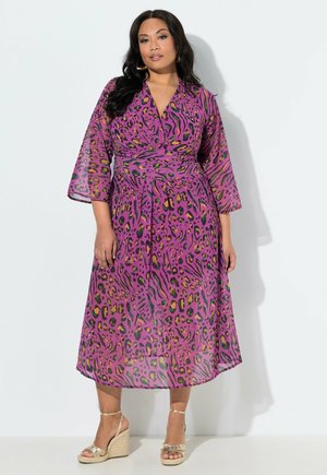 Ulla Popken Vestito di maglina - pink