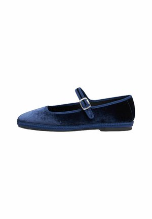 Ballerinasko m/ rem - blue velvet