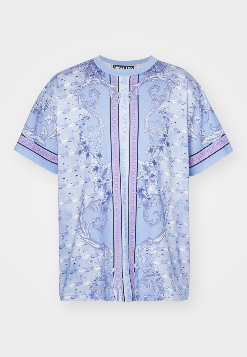 Versace Jeans Couture T-shirt print blauw