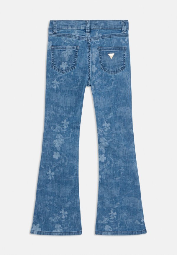 JUNIOR FLARE PANTS - Flared Jeans - indigo2