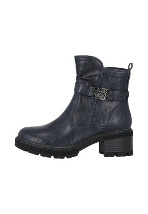 JAIYA - Platform ankle boots - dunkelblau