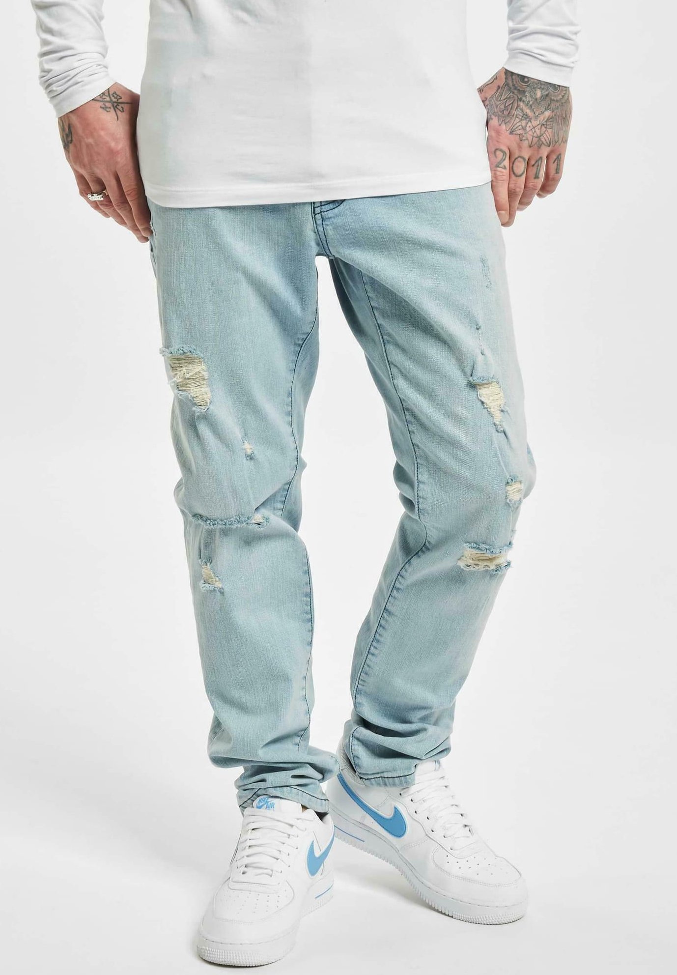DEF THEO Straight leg jeans blue