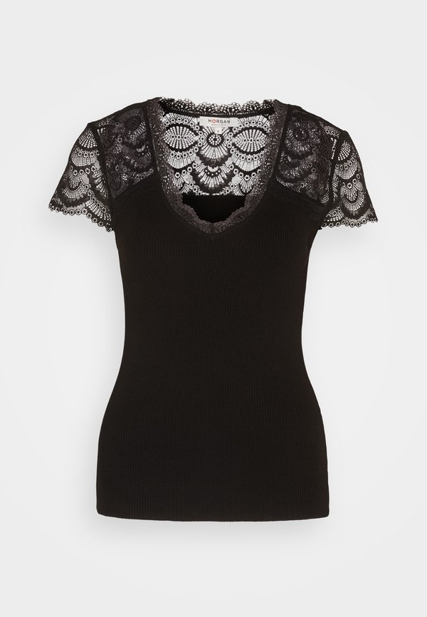 Print T-shirt - noir2