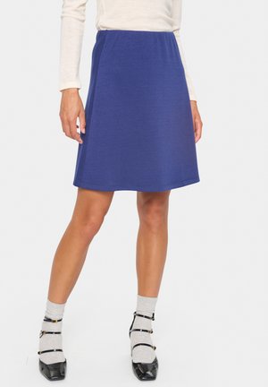 KAILEEN - A-line skirt - midnight sail