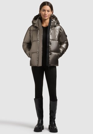 DEVINA2 SHINY - Winterjas - cane brown