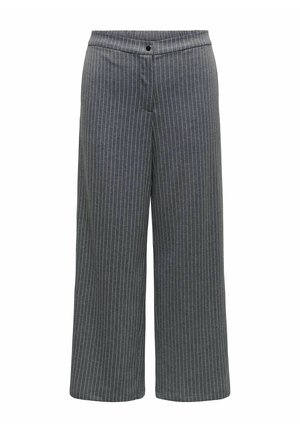 ONLY Carmakoma, TROUSERS CARMEL REGULAR FIT TROUSERS - Pantalones - medium grey melange