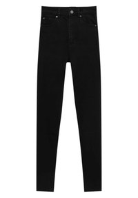 PULL&BEAR Vaqueros pitillo - black