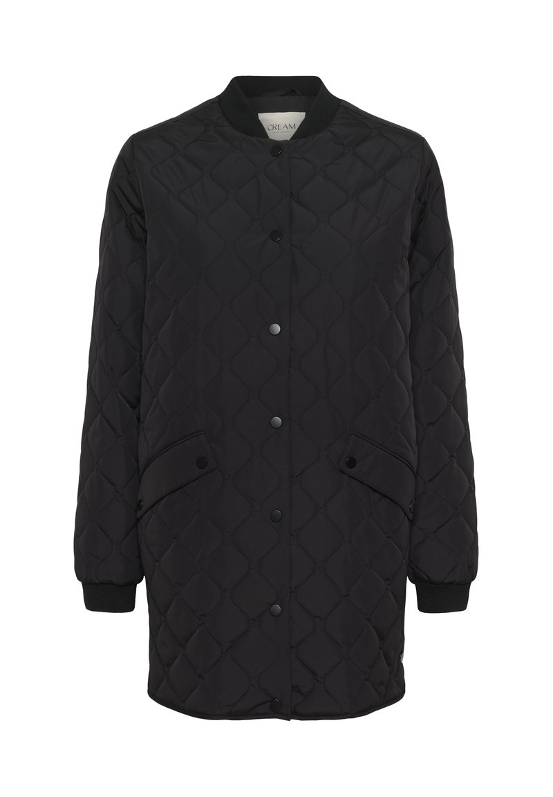 Cream CRARWEN BUTTON QUILT - Giacca da mezza stagione - pitch black ...