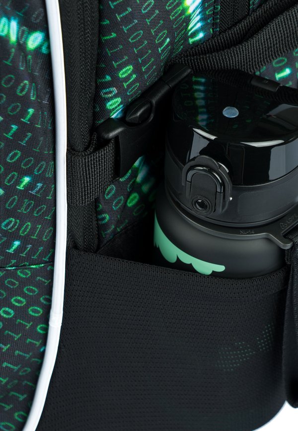 3 SET – Schulranzen Set – schwarz